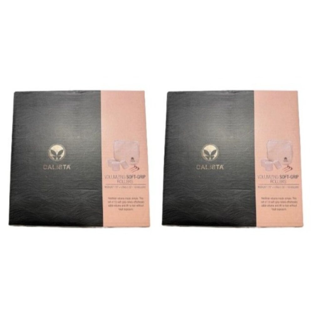 Calista Volumizing Soft-Grip Rollers Long 2pk